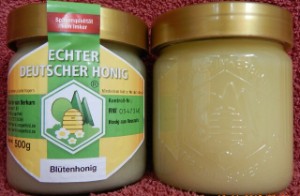 Glas Frühtracht-Honig aus Reusrath