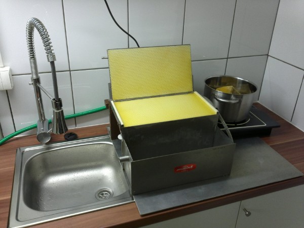 Mittelwand-Gießform in der Werkstatt